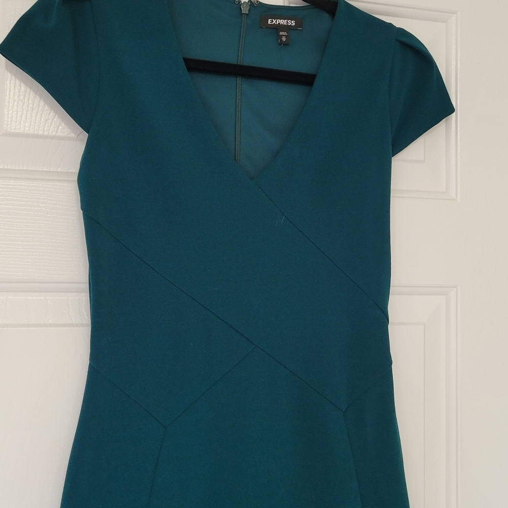 Express Green Dress - Picture 4 of 8